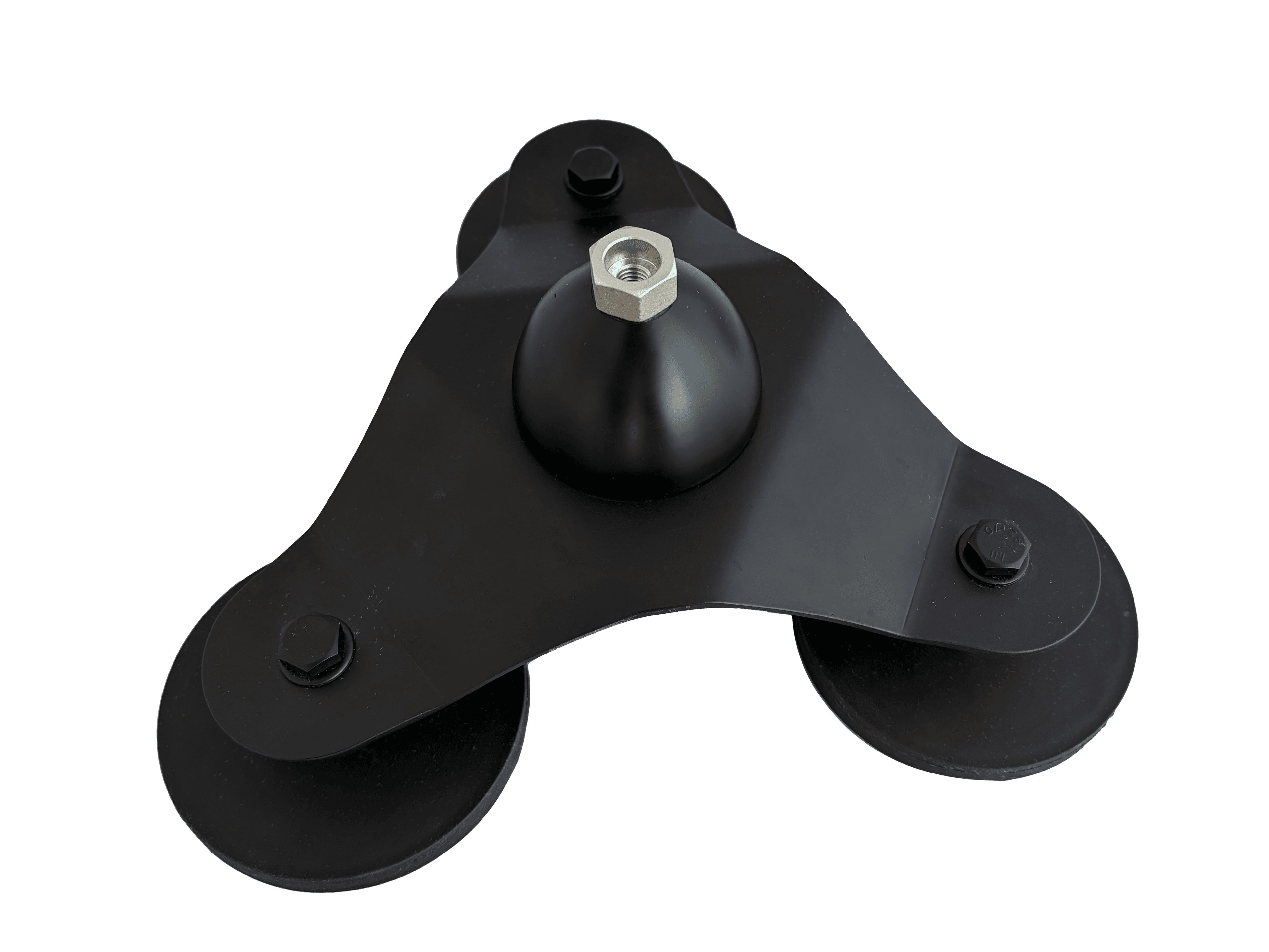 Antenna base on a triple-magnet mount-all-1